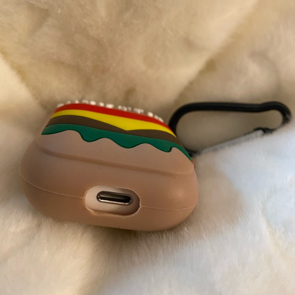 Cheeseburger AirPod 1/2 Case #174 - Picture 4 of 4